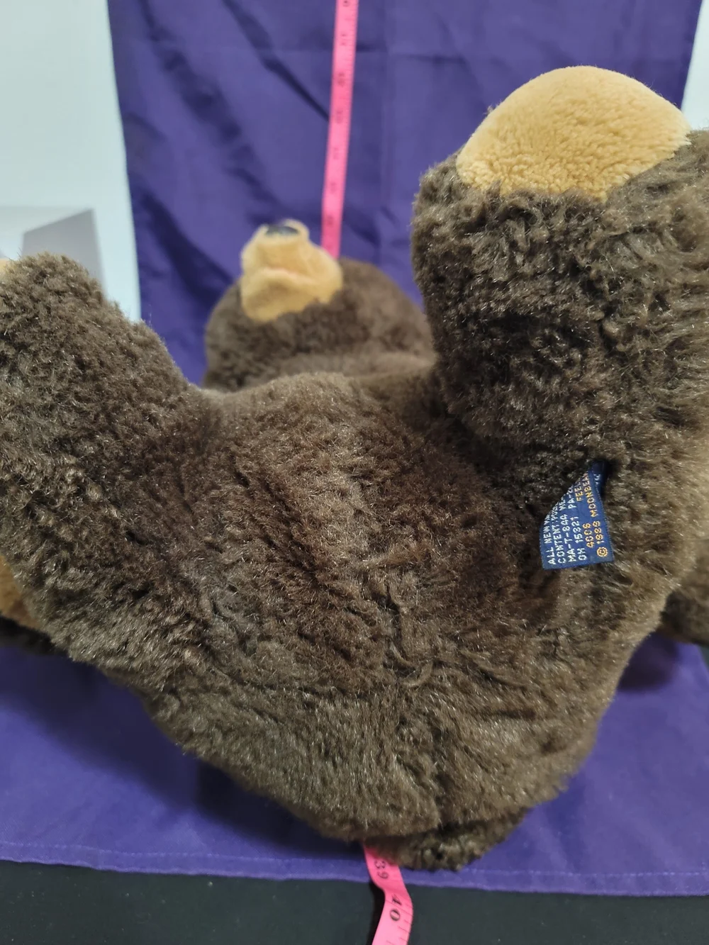 Cuddly Brown Bear Plush Stuffed Animal - Soft Teddy Toy